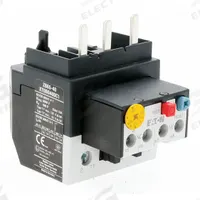 EATON IEC Overload Relay: Thermal Protection, 3 Poles, 1NO/1NC, Frame Size D (MPN XTOB040DC1). Key specifications — Brand: EATON; Auxiliary Contact Form: 1NO/1NC; Compatible Contactor Series: XT Mini Contactors; Frame Size: D; Phase Loss Sensitivity: No; Thermal Units Required: None (Relay Includes Integrated Bimetallic Elements); Compatible Contactors: Frame Size D.