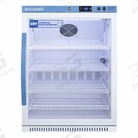 Controlled Room Temperature Cabinet: 115V AC, 68°F to 77°F, 23 3/8 in Overall Wd, 25 in Overall Dp (MPN ARG61PVBIADA-CRT). Key specifications — Brand: ACCUCOLD; Voltage: 115V AC; Includes: (2) Keys; Door Hinge: Right Hinge.