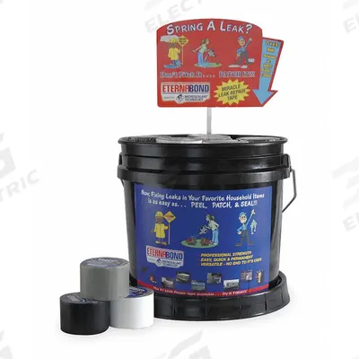 ETERNABOND Roof Repair Tape: 2 in W, 4 ft L, 60 mil Thick, Gray - Roof Tapes