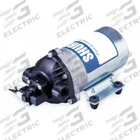 SHURFLO Diaphragm Pump: Electric, 8000-813-238, Demand Pressure Switch, Nylon, Santoprene, 120V AC. Key specifications — Housing Material: Nylon; Brand: SHURFLO.