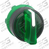 SCHNEIDER ELECTRIC Short-Handled Selector Switch: 22 mm Panel Mount Size, 3 Positions, Series XB5 (MPN ZB5AK1333). Key specifications — Action: Maintained/Maintained/Maintained; Cam: No Cam Included; Brand: SCHNEIDER; Switch Bezel Material Type: Non-Metallic.