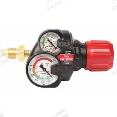 VICTOR Gas Regulator: Single Stage, CGA 510 Inlet, 9/16"-18 M LH Outlet, 15 psig, Acetylene (MPN 0781-3602). Key specifications — Brand: VICTOR; Manufacturer Part Number: 0781-3602; Diaphragm Material: Stainless Steel; Outlet Connection: 9/16"-18 M LH; Inlet Connection: CGA 510.