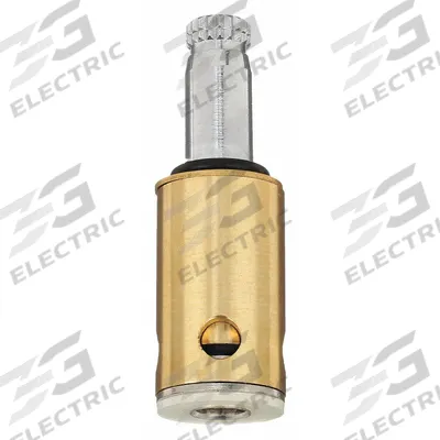 KISSLER Stem: For Kohler Brass Plunger Series, Use with Hot Water, Brass, Compression - Compression Faucet Cartridges