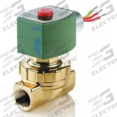 REDHAT Solenoid Valve: 2-Way, Normally Closed, 3/4 in Pipe Size, 110V AC/120V AC - 2-Way/2-Position, Normally Closed Solenoid Valves