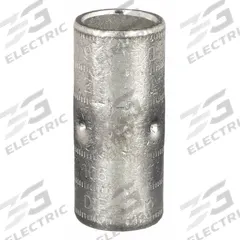 THOMAS & BETTS Open Barrel Splice: 750 kcmil Wire Size, Black Code, 3 in, Copper Barrel, 106 Die (MPN 54523-TB). Key specifications — Die Code: 106; Brand: THOMAS & BETTS; Color Code: Black.