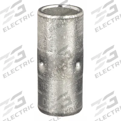 THOMAS & BETTS Open Barrel Splice: 750 kcmil Wire Size, Black Code, 3 in - Crimped Butt Splice Compression Connectors