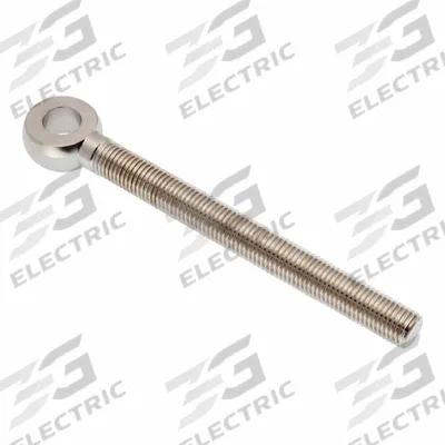 AMPG Fixed Rod End: Stainless Steel, Plain, 6 in Hole Center-to-End Lg, Right Hand - Stainless Steel Male Threaded Fixed Rod Ends