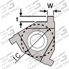 ULTRA-DEX USA Parting and Grooving Insert: 3IR NG W.031 (MPN 913-000-013). Key specifications — attr257415: 3IR NG W.031; attr257414: 3IR NG W.031.