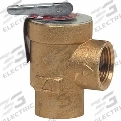 WATTS Pressure Relief Valve: FNPT x FNPT, 3/4 in x 3/4 in, Brass, 20 psi Max. Op Pressure (MPN 3/4 354A-030). Key specifications — Brand: WATTS.