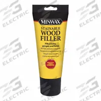 MINWAX Wood Filler: 6 oz Container Size, Tube, Wood Filler (MPN 42852000). Key specifications — Finishing Features: Paintable; Brand: MINWAX.