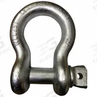 APPROVED VENDOR Anchor Shackle: Anchor Shackle, 50,000 lb Working Load Limit, Carbon Steel, Silver (MPN 55AX89). Key specifications — Body Color: Silver; Brand: APPROVED VENDOR.