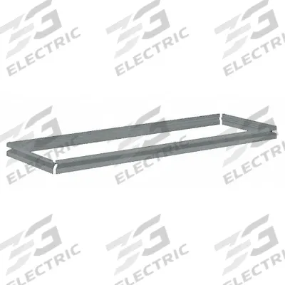 TENNSCO Shelf: 42 in x 18 in, 900 lb Load Capacity, Gray - Open Deck Shelf Kits for Boltless Shelving