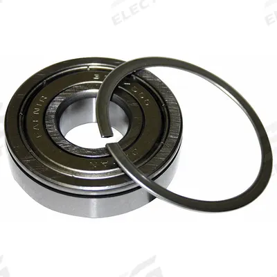 TIMKEN Radial Ball Bearing: 6308, 40 mm Bore, Sngl Shield, 90 mm OD - General Purpose Retaining Ring Ball Bearings