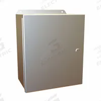 HAMMOND Electrical Enclosure: Aluminum, 12 in x 10 in x 6 in, NEMA 12/13/3R/4/4X, w/Panel, Hinged (MPN EJ12106AL). Key specifications — Brand: HAMMOND; Closure Method: Latches; Enclosure Material: Aluminum; Knockouts: Not Included; Includes Inner Panel: with Inner Panel Included.