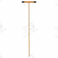 NUPLA Soil Probe: 48 in Shaft Lg, Fiberglass Shaft, 1/2 in Shaft Dia, Machined Metal Tip (MPN 6894326). Key specifications — Brand: NUPLA; Shaft Material: Fiberglass; Tip Material: Machined Metal.