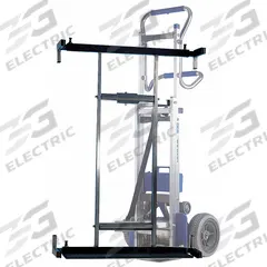 WESCO Panel/Window/Door Holder: 48 in Overall Ht, 285 lb Load Capacity, 48 in H x 49 in W x 80 in D (MPN 274179). Key specifications — Compatible Grainger Part Number: 15J301; Manufacturer Part Number: 274179; Accessory Type: Panel/Window/Door Holder; Compatible with Product Type: LiftKar Powered Hand Trucks.