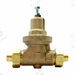 APOLLO Water Pressure Reducing Valve: Solder x Solder, 1 1/4 in Pipe Size, Bronze, Solder x Solder (MPN 36LF50601). Key specifications — Brand: APOLLO; Low-Lead Compliance: Low-Lead Compliant.