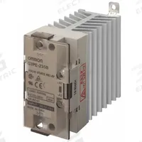 OMRON Solid State Relay: DIN-Rail & Surface Mounted, 35 A Max Output Current, Phototriac, AC Output (MPN G3PE-235B DC12-24). Key specifications — Brand: OMRON; Current Type: DC; Electrical Connection: Screw Clamp; Finger Safe: Yes; Input Current: 17.4 to 35 A; Maximum Output Current without Heat Sink: 35 A; Mounting Style: DIN Rail & Screw; Output Voltage: 120 to 240V AC.