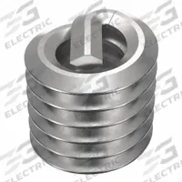 HELI-COIL Helical Insert: Tanged Tang Style, Free-Running, #4-40 Thread Size, Stainless Steel, 12 PK (MPN R1185-04). Key specifications — attr798694: 18-8; attr798710: Right Hand; attr798707: #4-40; attr798676: Metal; attr798705: Inch; attr798675: HELI-COIL; attr798708: 200,000 to 250,000 psi; attr798713: Coarse.