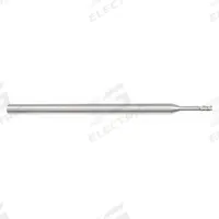 APPROVED VENDOR Corner Chamfer End Mill: Carbide, 3 Flute, 1/32" Mill Dia, 1/16" LOC, 0.003" Chf (MPN 251-003020)