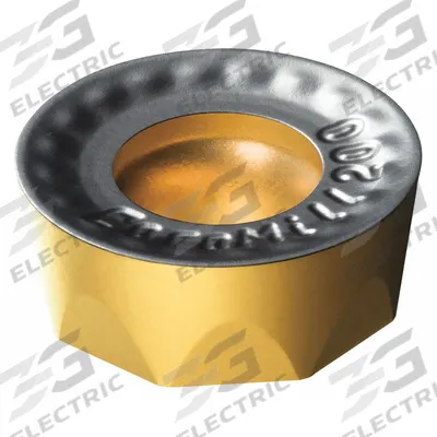 SANDVIK COROMANT Milling Insert, Roughing, Round, RCKT: RCKT 12 04 M0-PH 4330 - Round (R) Indexable Milling Inserts