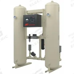 INGERSOLL RAND Compressed Air Dryer: 1 1/2 in NPT, 160 cfm, 150 psi Max Op Pressure, ISO Class 2 (MPN HLA1601H00AA). Key specifications — attr110204: 115V; attr110148: INGERSOLL RAND.