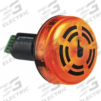WERMA Buzzer: 24V DC, 1 31/32 in Overall Wd, 78 in Overall Lg, 3 1/16 in Overall Ht, LED, 45030055. Key specifications — Features: Potential-Free Output for Feedback of Buzzer Switch-Off to the Control System; Manufacturer Part Number: 45030055; Brand: WERMA; Connection Type: Screw Terminal; Mounting Location: Wall Mount; Operating Voltage: 24V DC.