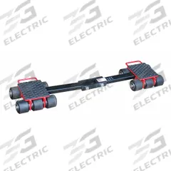 DAYTON Machine Roller: 16,500 lb, 4 1/4 in Deck Ht, 7 in L x 7 in W, (12) Rollers, Fixed, Red, 5ERK4. Key specifications — attr1344324: Rubber Padded; attr1344360: DAYTON; attr1344361: Red.