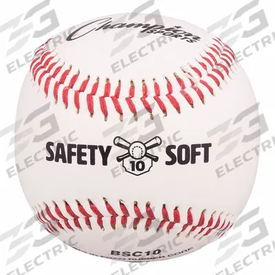 CHAMPION SPORTS Baseball Set: White, Synthetic Leather - Youth Baseball Equipment