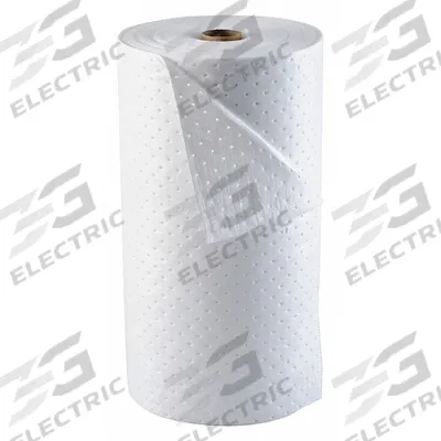 BRADY SPC ABSORBENTS Sorbent Roll: Polypropylene, White, 150 ft Roll Lg - Sorbent Rolls