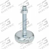 JW WINCO Male-End Leveling Mount: Swiveling Stud, 3/4"-10 Thread Size, 3.94 in, 2,473 lbf Capacity (MPN 30-100-3/4X10-100-A2-UK). Key specifications — Base Shape: Round; Load Capacity: 2,473 lbf; Thrust Pad Material: TPE; Includes: Nut.
