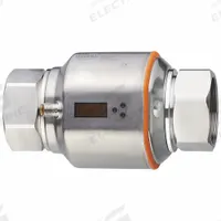 IFM Magnetic-Inductive Flowmeter: Magnetic-Inductive Flow Meter, Electromagnetic, Insertion, Viton (MPN SM2604). Key specifications — Accuracy: +/-0.8% MW + 0.5% MEW; Output Type: 4-20 mA; Brand: IFM; Display Type: LED; O-Ring Material: Viton; Product Type: Magnetic-Inductive Flow Meter; Seal Material: Stainless Steel; Max. Voltage: 30V DC.