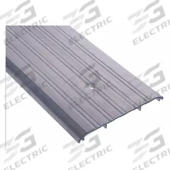 NATIONAL GUARD Door Threshold: Saddle, Aluminum, 4 ft Lg (MPN 427E-48"). Key specifications — Brand: NATIONAL GUARD; Transition Type: Fluted.