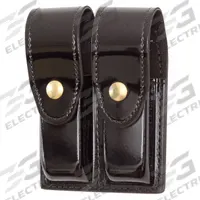 GOULD & GOODRICH, INC. Magazine Pouch: Black, Synthetic Polymer, High Gloss, Snap Closure (MPN H627-3CLBR). Key specifications — attr188437: Black; attr188438: Synthetic Polymer; attr188431: Magazine Pouch.