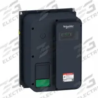 SCHNEIDER Variable Frequency Drive: In Phase Single, Out Phase Single, 11/20 hp, No Bypass, Compact (MPN ATV320U04M2W). Key specifications — Style: Compact; Color: Black/Green; Output Phase: Single.