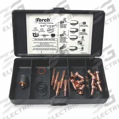 THERMAL DYNAMICS Plasma Torch Consumable Kit: SL100/SL60, 70 A (MPN 5-2555). Key specifications — For Plasma Torch Type: Handheld; Manufacturer Part Number: 5-2555; Brand: THERMAL DYNAMICS; Kit Includes: Electrode.