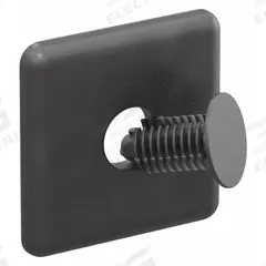 End Cap: 40 Series, Metric, 40 mm x 4.5 mm x 40 mm, Black, ABS, Dust Cover, Matte, Single, 2 PK (MPN 40-2030-2). Key specifications — Finish: Matte; Product Type: End Cap; Material: ABS; Includes Fasteners: Yes; Manufacturer Part Number: 40-2030-2; Cover Type: Dust Cover; Brand: 80/20; System of Measurement: Metric.