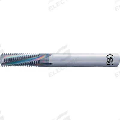 OSG Thread Mill: Helical Flute, 3/8"-32 UNEF, 4 Flute - Helical-Flute Thread Mills for Steel, Cast Iron & Hardened Steel