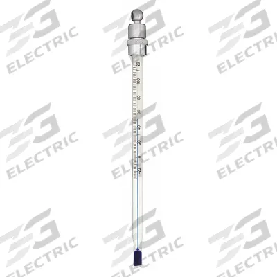 EVER-SAFE Liquid In Glass Thermometer: -30°F to 120°F, 150 mm, Full Immersion - Compact Liquid-in-Glass Pocket Thermometers