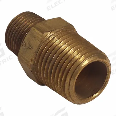 MI-T-M Nipple: Mfr Part # 23-0027, Brass - Assorted Parts & Accessories