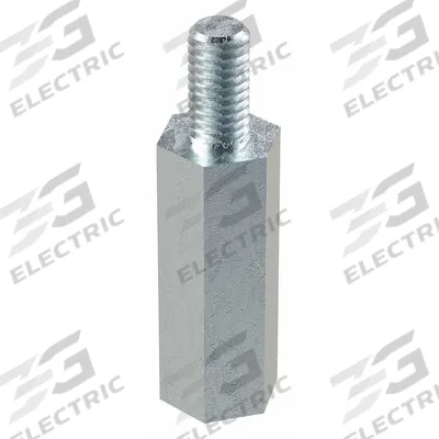 APPROVED VENDOR Standoff: Male x Female, M3x0.50 Thread Sz, 21 mm Lg, Hex, Steel, Zinc-Plated - Steel Male x Female Standoffs