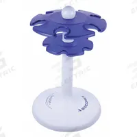 WHEATON Pipette Stand: Plastic, 8 11/16 in Overall Ht, Rotates 360°, Most Brands of Pipettes (MPN W870152). Key specifications — Color: Blue; Compatible Product Type: Most Brands of Pipettes; Features: Rotates 360°; Product Type: Pipette Stand; Brand: WHEATON; Material: Plastic.