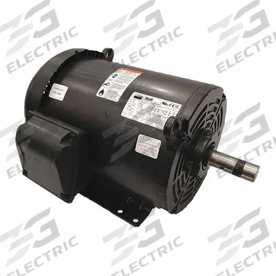 Dayton General Purpose Motor: Rigid Base Mount, Totally Enclosed Fan Cooled, 3 hp - Rigid Base 3-Phase General Purpose AC Motors
