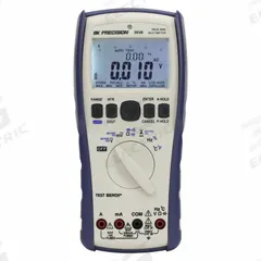 B&K PRECISION Digital Multimeter: TRMS, CAT III 1000V/CAT IV 600V, 1,000 V Max AC Volt Measurement (MPN 393B). Key specifications — Instrument Counts: 100,000; Brand: B&K PRECISION; Calibration Certificate Included: Not Included.
