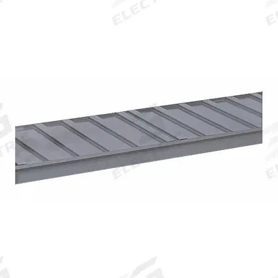 LYON Bulk Storage Rack: 96 in x 36 in x 3 5/8 in, 14 ga Beams, Steel - Ribbed Steel Decking Bulk Rack Shelf Kits