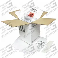 BERLIN Hazardous Material Shipping Kit: 17 3/16 in x 14 3/16 in x 12 3/16 in, ( 1 ) : Bag, 2 PK (MPN HMS-6925M). Key specifications — Brand: BERLIN; Color: White; Standards: IATA PI 650.