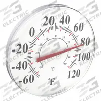 APPROVED VENDOR Analog Thermometer: -60°F to 120°F /-50°C to 50°C, Wall (MPN 49T439). Key specifications — attr1273365: APPROVED VENDOR.
