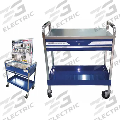 LEARNLAB Training System: Training System Cart, 30 in x 16 in x 36 in, Freestanding - Tools, Parts & Accessories for Training Systems