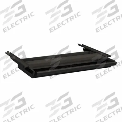 HON Desk Drawer: Metal, Charcoal, 3 in Overall Ht, 14 3/4 in Overall Wd - Desk Drawers