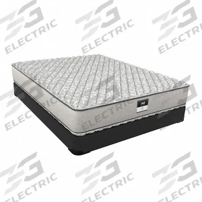 SEALY Box Spring: Twin, Woven Fabric, Foam, 9 in Overall Ht, 39 in Overall Wd - Box Springs